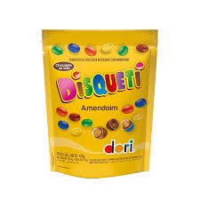 Thumbnail de CONFEITO DE AMENDOIM E CHOCOLATE DISQUETI POUCH 120G