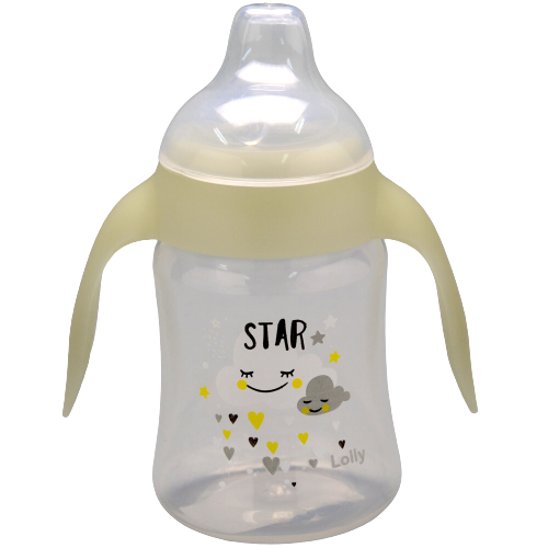Imagem do produto COPO LOLLY STAR BICO SILICONE 250ML NEUTRO