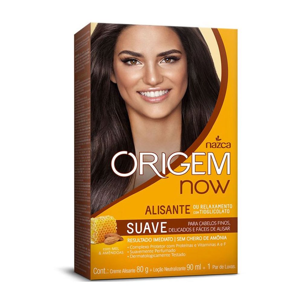 Imagem do produto CREME ALISANTE ORIGEM MEL E AMENDOAS KIT