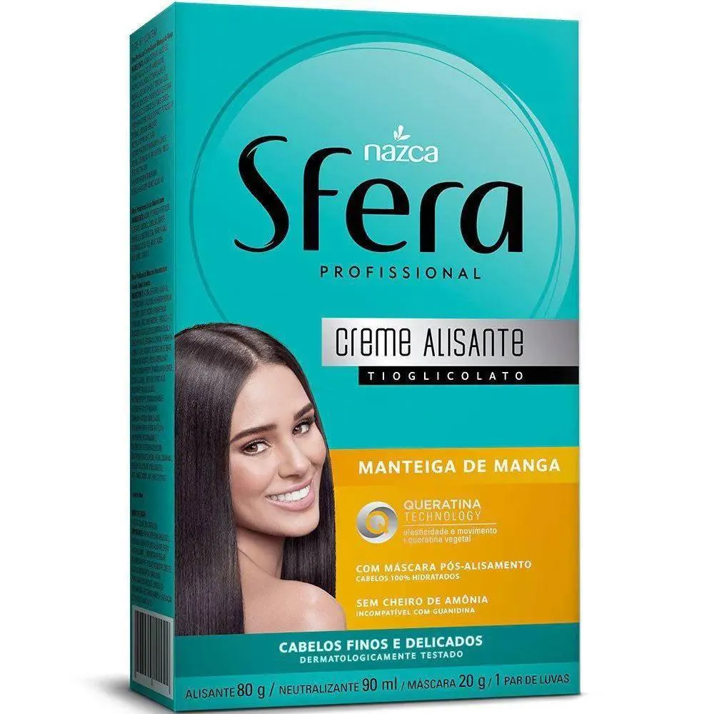 Imagem do produto CREME ALISANTE SFERA MANGA FINOS E DELICADOS