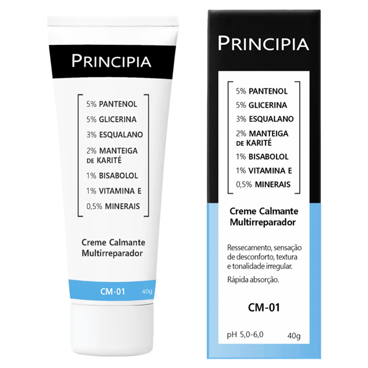 Imagem do produto CREME CALMANTE PRINCIPIA MULTIRREPARADOR 40G
