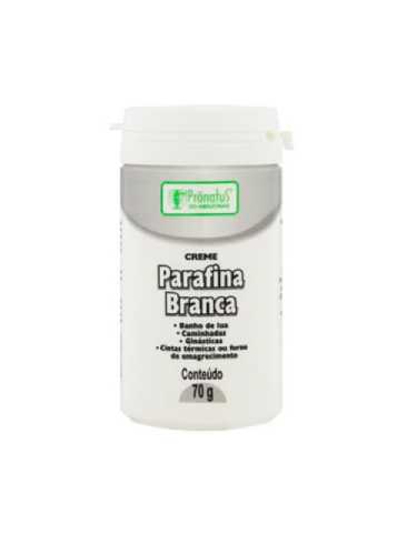 Imagem do produto CREME DE PARAFINA BRANCA 70G