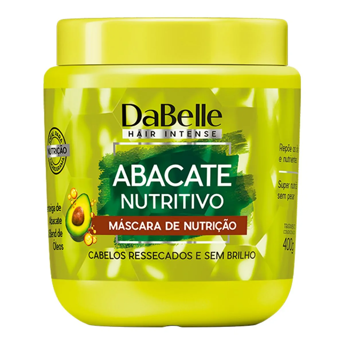Imagem do produto CREME DE TRATAMENTO DABELLE ABACATE NUTRITIVO 400G