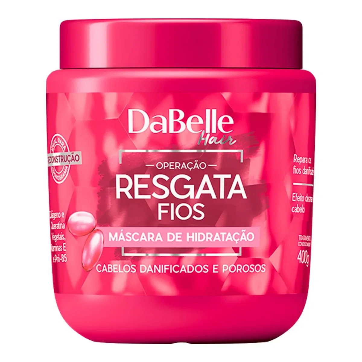 Imagem do produto CREME DE TRATAMENTO DABELLE RESGATA FIOS 400G