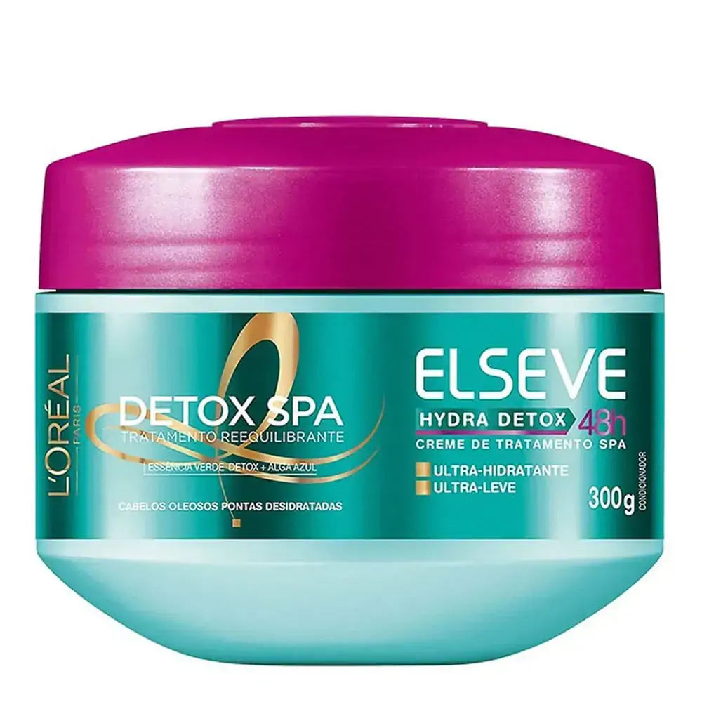 Imagem do produto CREME DE TRATAMENTO ELSEVE HYDRA DETOX ANTI OLEOSIDADE 300G