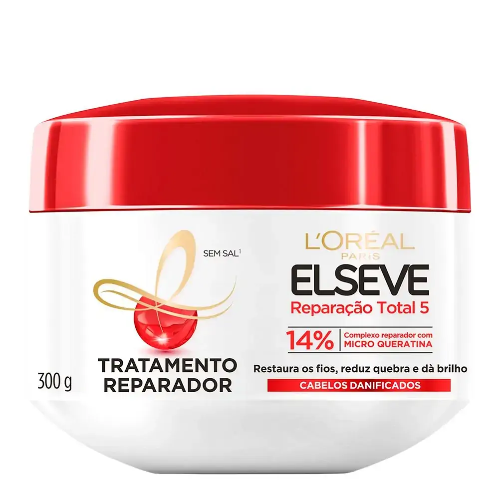 Thumbnail de CREME DE TRATAMENTO ELSEVE REPARACAO TOTAL 5 300G