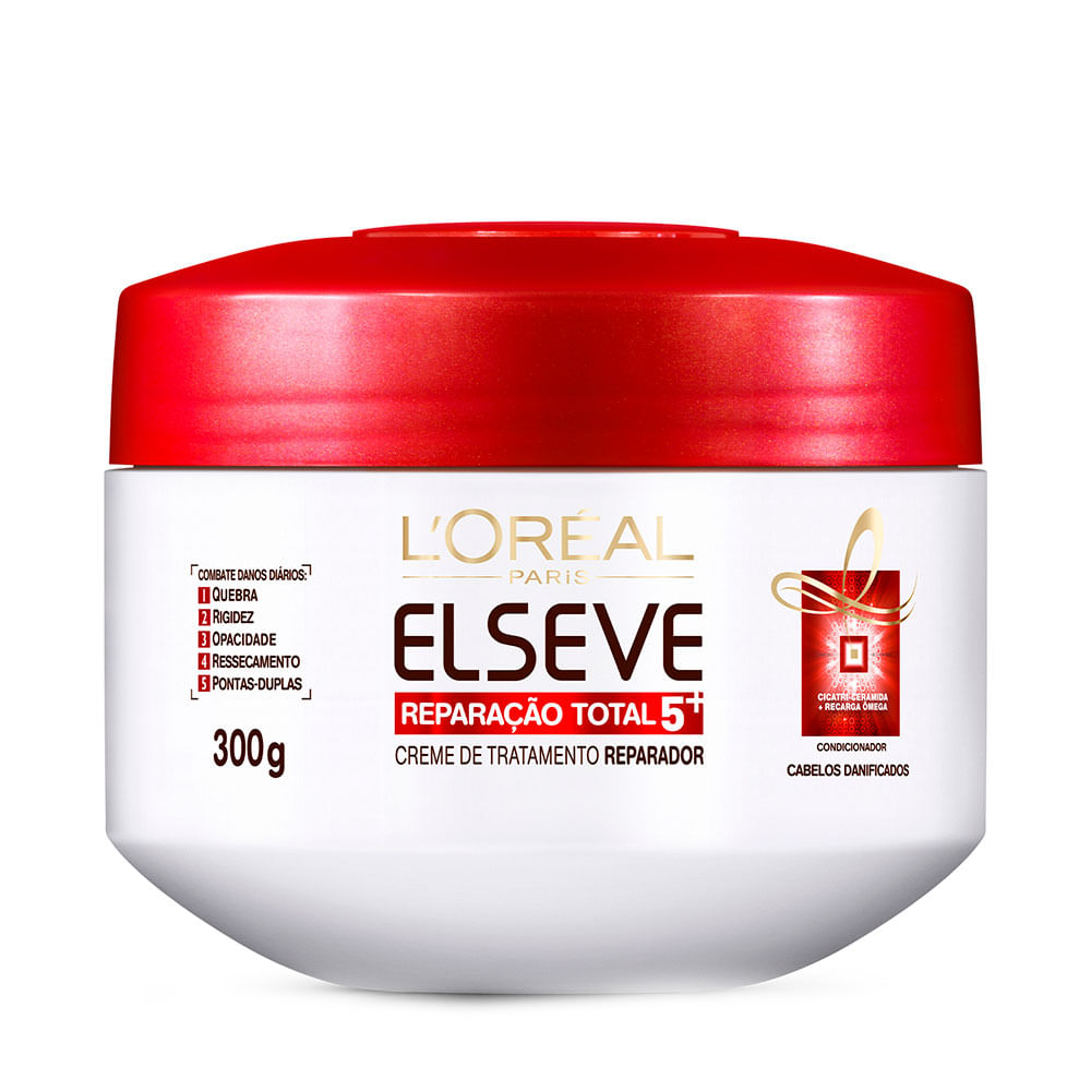 Imagem do produto CREME DE TRATAMENTO ELSEVE REPARACAO TOTAL 5 300G