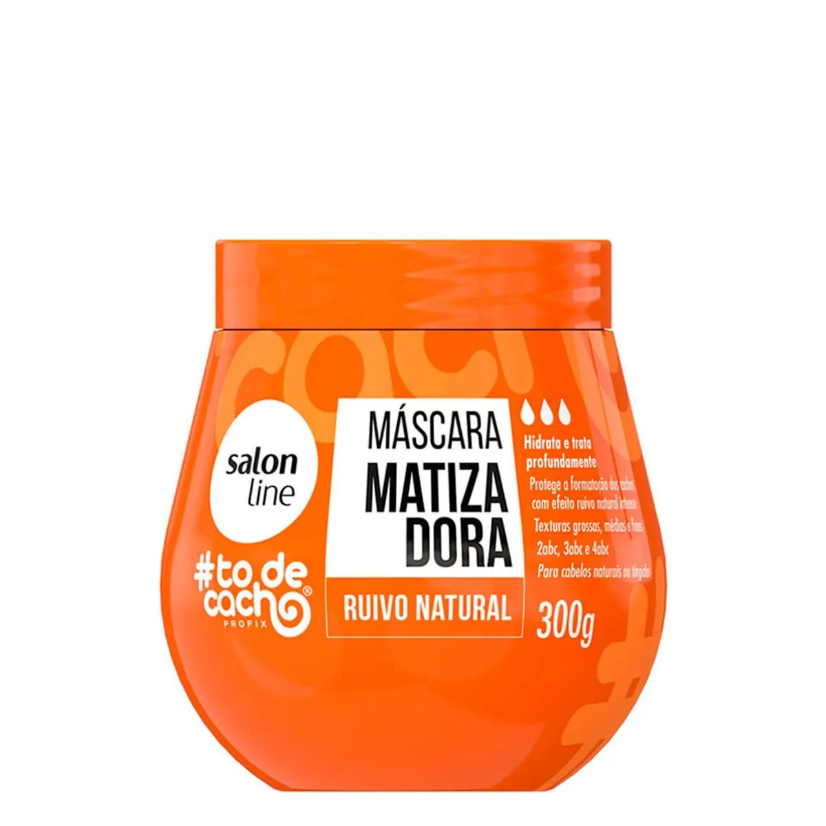 Imagem do produto CREME DE TRATAMENTO MATIZADOR SALON LINE TO DE CACHO RUIVO NATURAL 300G