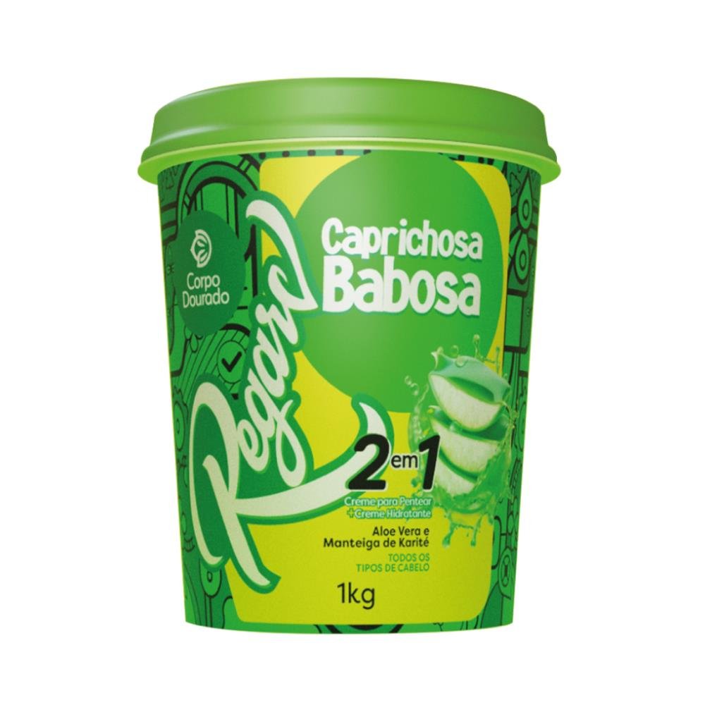 Imagem do produto CREME DE TRATAMENTO REGARV CAPRICHOSA BABOSA 1KG