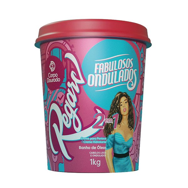 Imagem do produto CREME DE TRATAMENTO REGARV FABULOSOS ONDULADOS 1KG