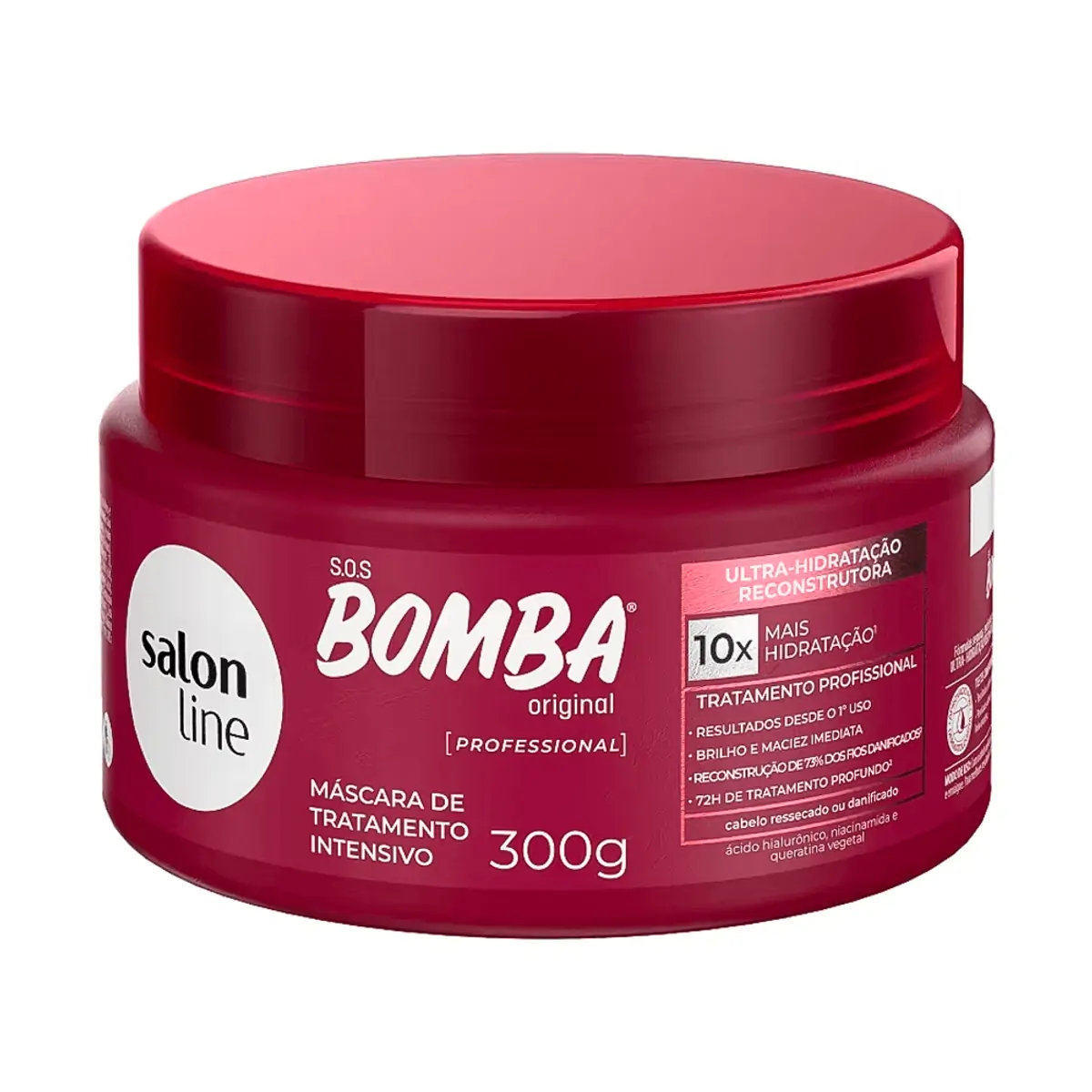 Imagem do produto CREME DE TRATAMENTO SALON LINE BOMBA ULTRA HIDRATACAO 300G