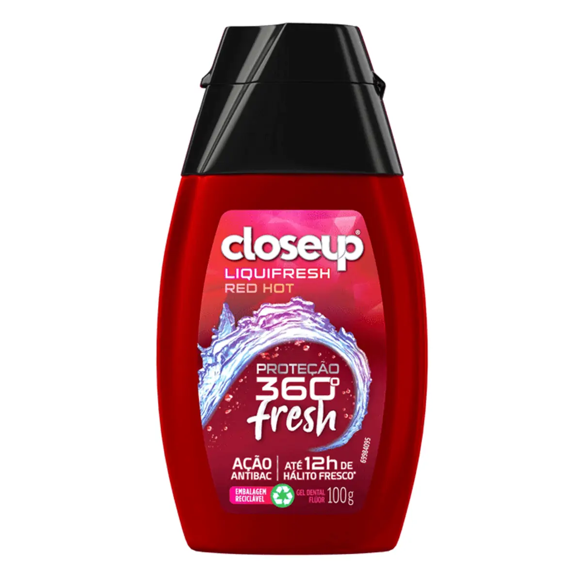 Imagem do produto CREME DENTAL CLOSEUP LIQUIGEL FRESH RED HOT 100G