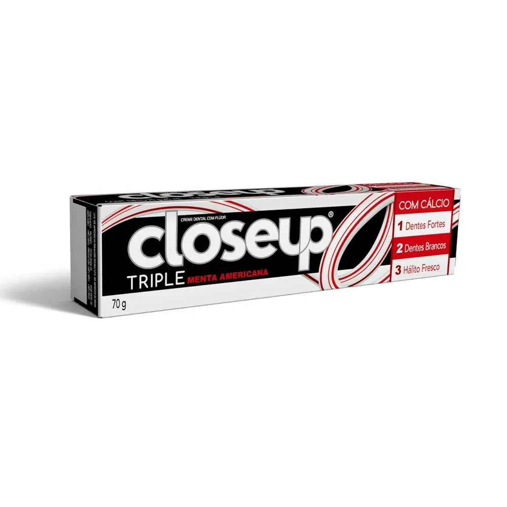 Imagem do produto CREME DENTAL CLOSEUP TRIPLE 70G