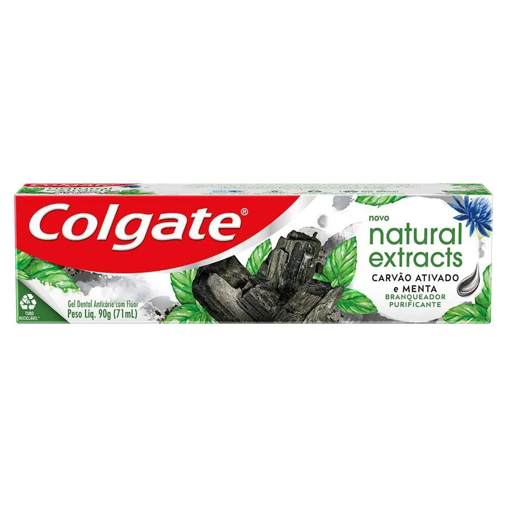 Imagem do produto CREME DENTAL COLGATE NATURALS EXTRATOS PURIFICANTE 90G