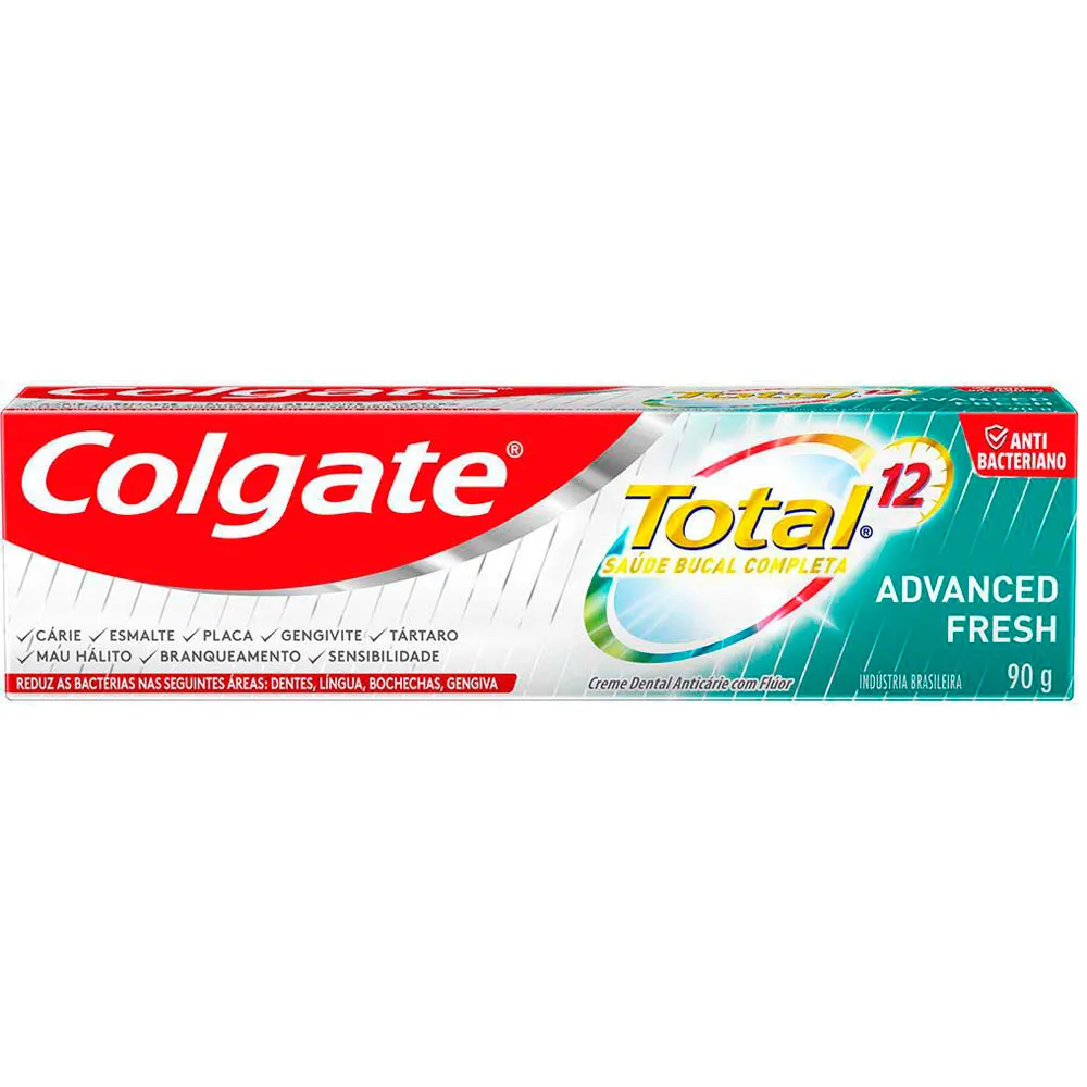 Imagem do produto CREME DENTAL COLGATE TOTAL 12 ADVANCED FRESH 90G