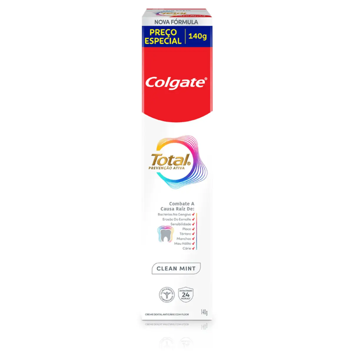 Imagem do produto CREME DENTAL COLGATE TOTAL 12 CLEAN MINT 140G