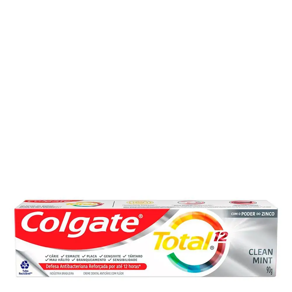 Imagem do produto CREME DENTAL COLGATE TOTAL 12 CLEAN MINT 90G