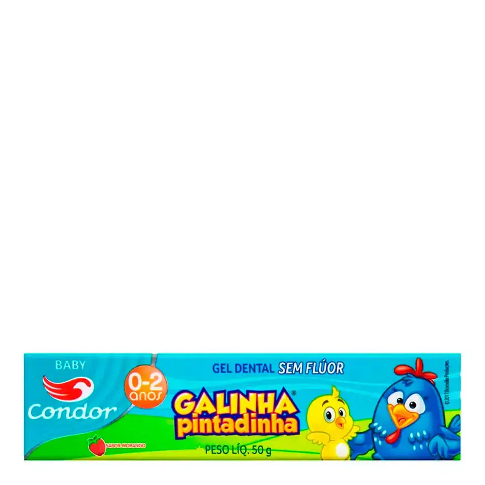 Imagem do produto CREME DENTAL GALINHA PINTADINHA MORANGO 50G