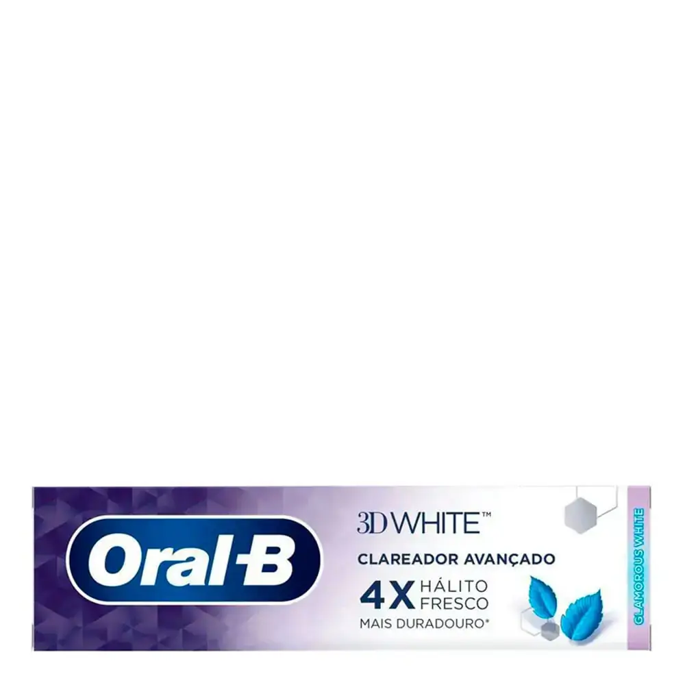 Imagem do produto CREME DENTAL ORAL-B 3D WHITE GLAMOROUS WHITE 90G