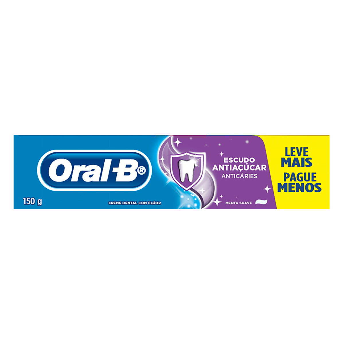 Imagem do produto CREME DENTAL ORAL-B ESCUDO ANTI-ACUCAR 150G