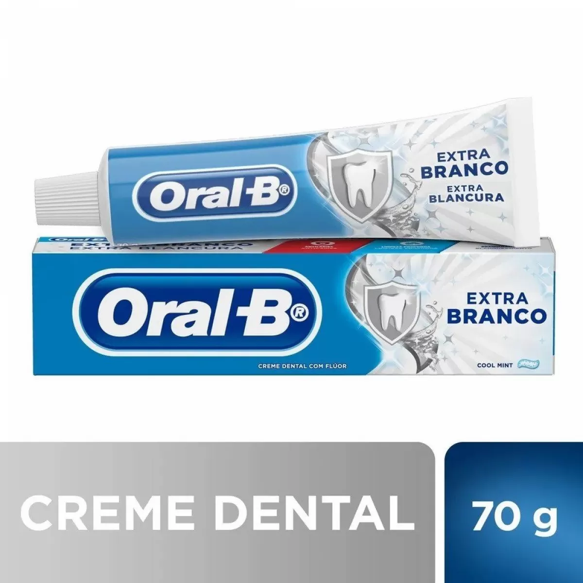 Imagem do produto CREME DENTAL ORAL-B EXTRA BRANCO 70G LEVE 12 PAGUE 10