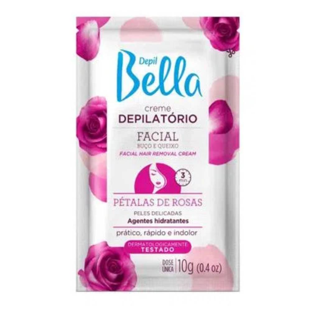 Imagem do produto CREME DEPILATORIO FACIAL DEPIL BELLA PETALAS UNIDADE