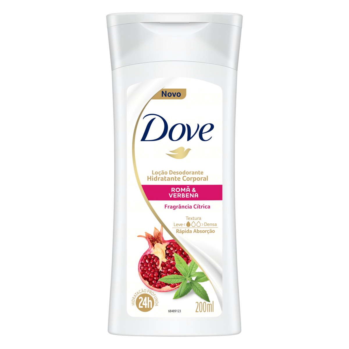 Imagem do produto CREME HIDRATANTE DOVE ROMA E VERBENA 200ML