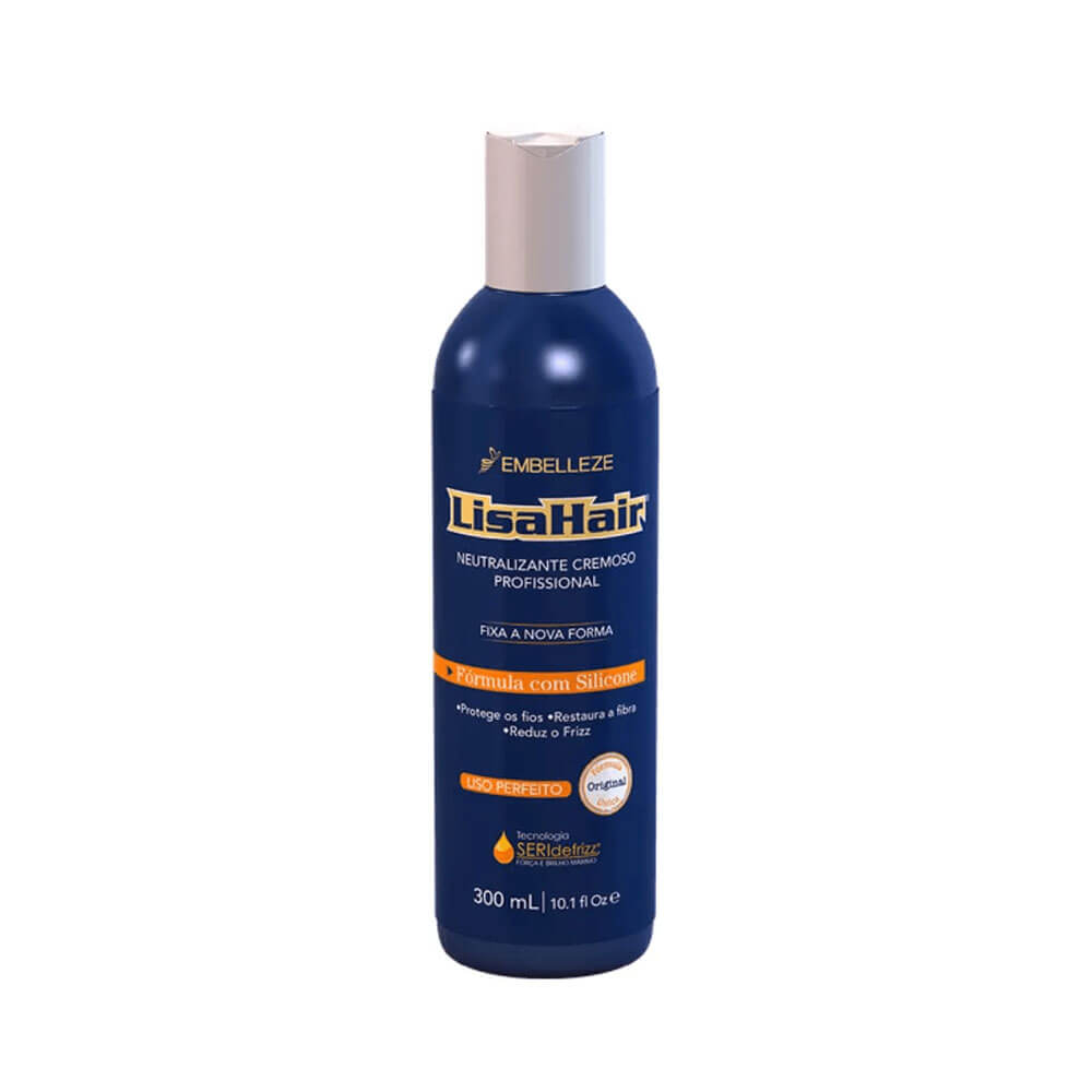 Imagem do produto CREME NEUTRALIZANTE NATU HAIR LISAHAIR PROFISSIONAL 300ML