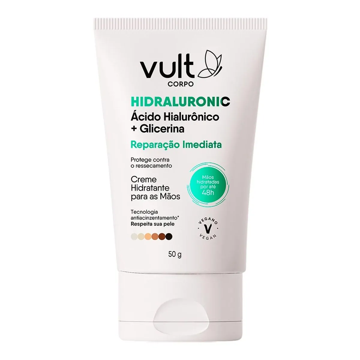 Imagem do produto CREME PARA MAOS VULT CORPO HIALURONICO E GLICERINA 50G