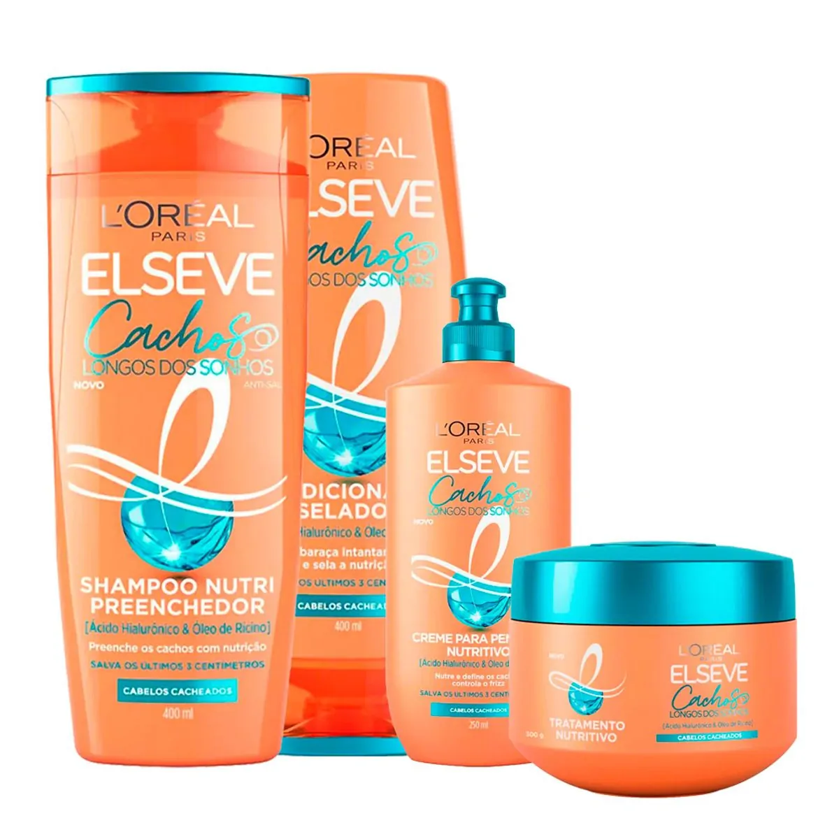 Imagem do produto CREME PARA PENTEAR ELSEVE CACHOS DOS SONHOS 250ML