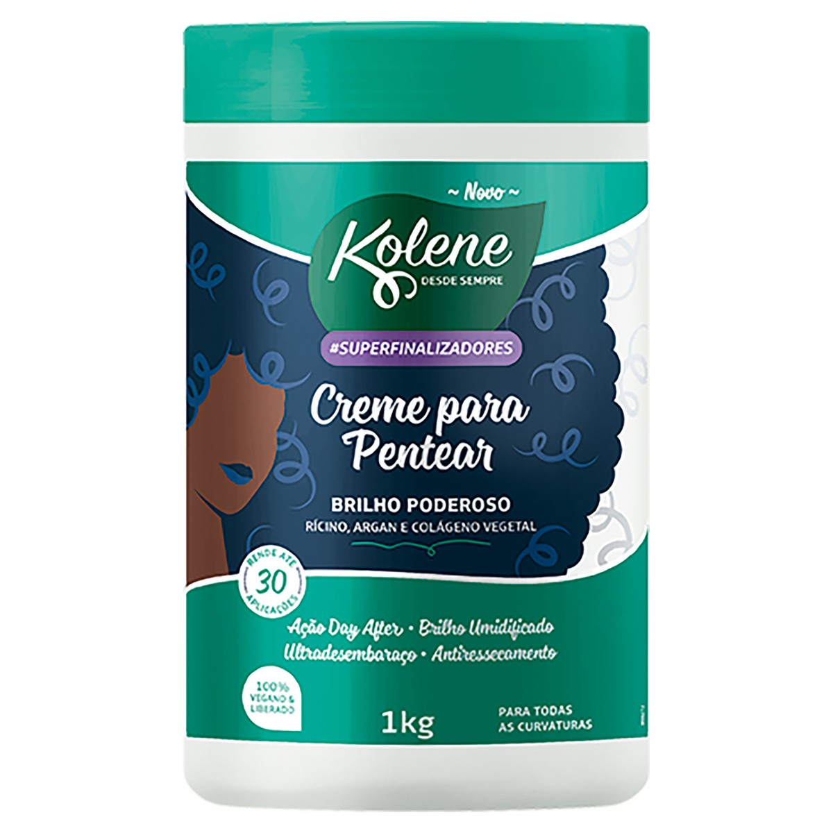 Imagem do produto CREME PARA PENTEAR KOLENE BRILHO PODEROSO 1KG
