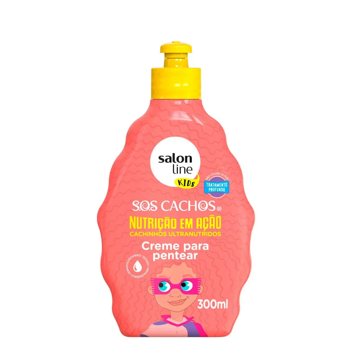 Imagem do produto CREME PARA PENTEAR SALON LINE SOS CACHOS KIDS NUTRICAO 300ML