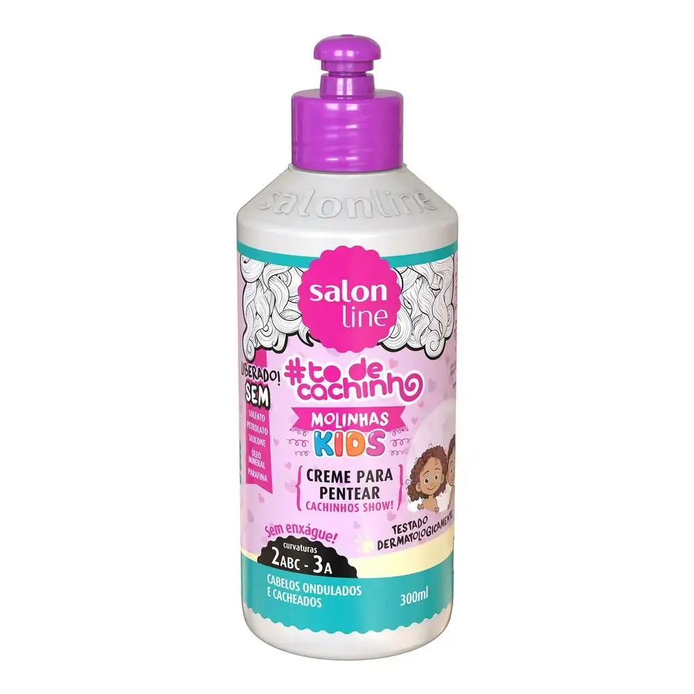 Imagem do produto CREME PARA PENTEAR SALON LINE #TODECACHINHO MOLINHAS 300ML