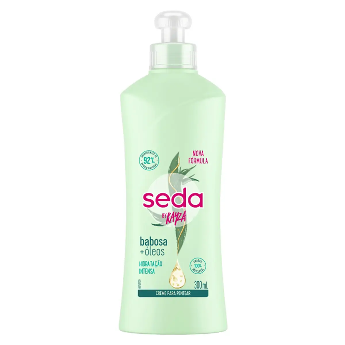 Thumbnail de CREME PARA PENTEAR SEDA BABOSA E OLEOS 300ML
