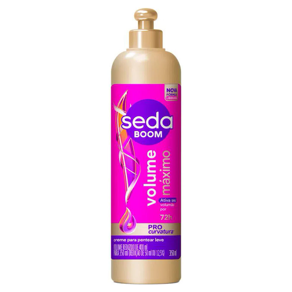 Thumbnail de CREME PARA PENTEAR SEDA BOOM VOLUME MAXIMO 350ML