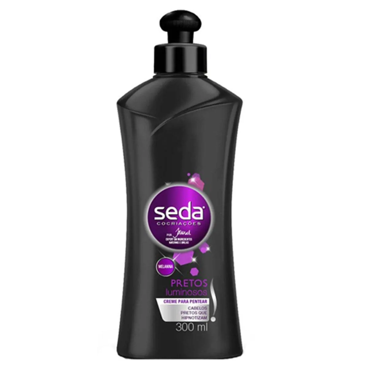 Thumbnail de CREME PARA PENTEAR SEDA COCRIACOES PRETOS LUMINOSOS 300ML
