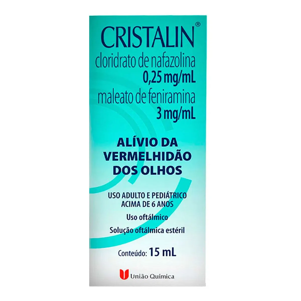 Imagem do produto CRISTALIN 0,025%+0,03% SOLUCAO OFTALMICA FRASCO COM 15ML