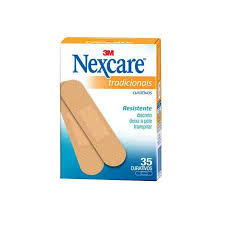 Imagem do produto CURATIVO NEXCARE TRADICIONAL BEGE COM 35 UNIDADES