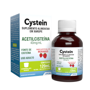 Imagem do produto CYSTEIN 40MG/ML XAROPE 100ML