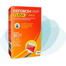 Imagem do produto DEFORCE FLASH 2000UI+50MCG ORAL COM 30 FILMES