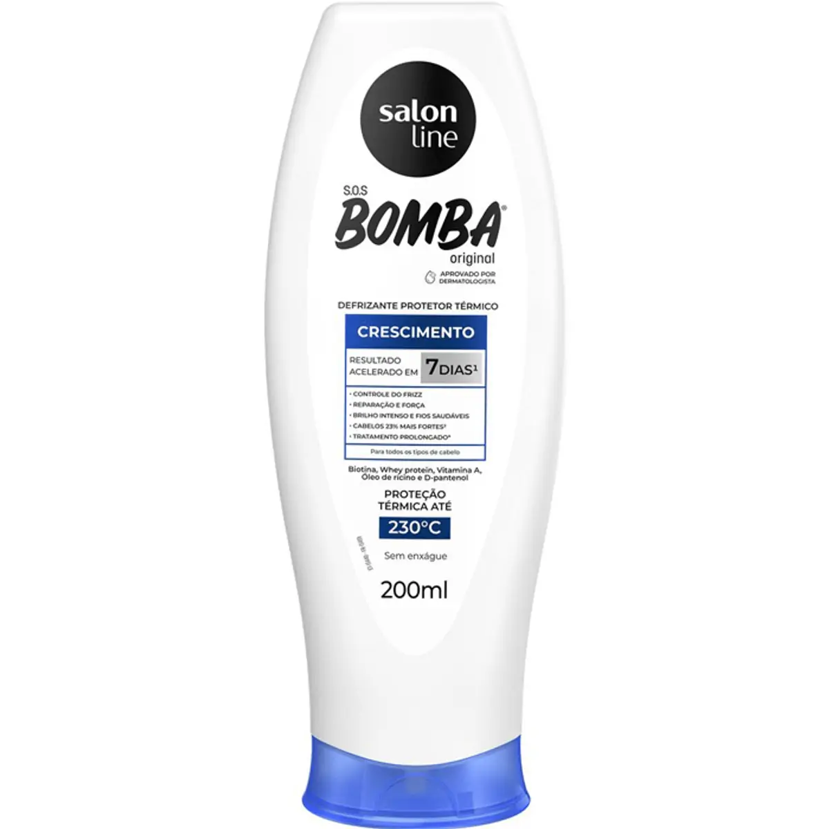 Imagem do produto DEFRIZANTE SALON LINE SOS BOMBA ORIGINAL 200ML