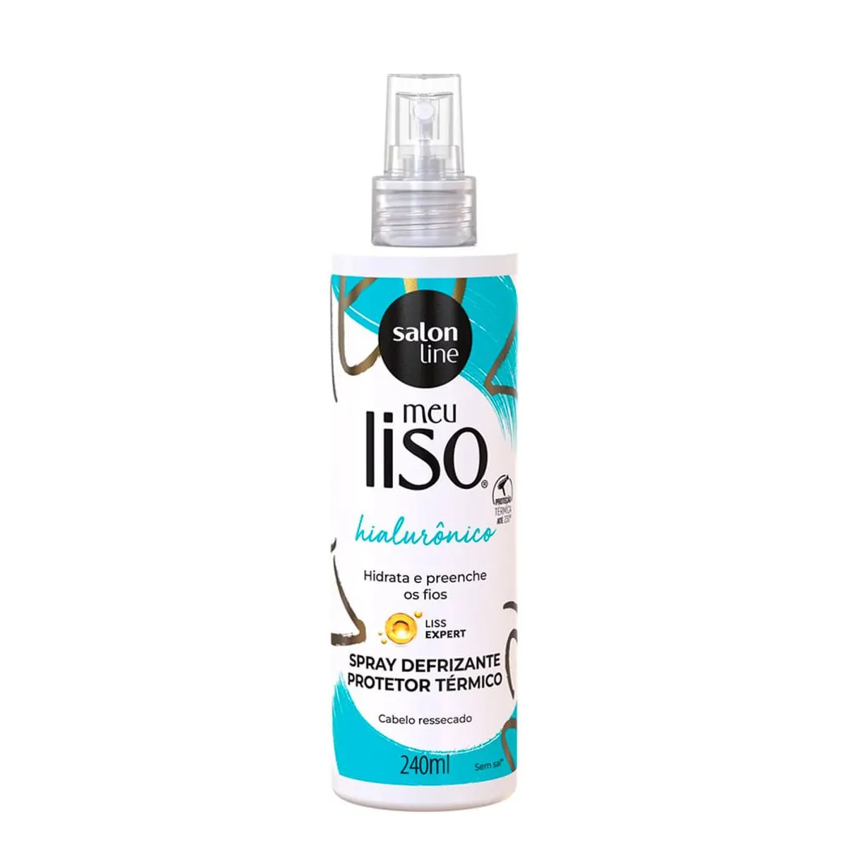 Imagem do produto DEFRIZANTE SPRAY SALON LINE MEU LISO HIDRATACAO 240ML