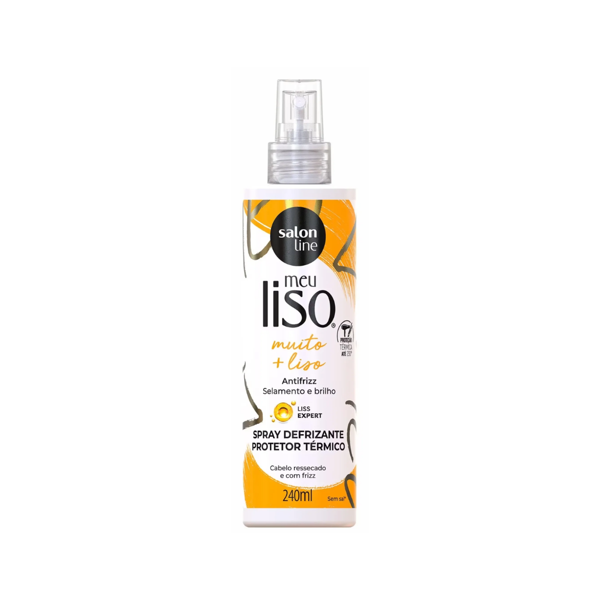 Thumbnail de DEFRIZANTE SPRAY SALON LINE MEU LISO PARA TODOS OS CABELOS 240ML