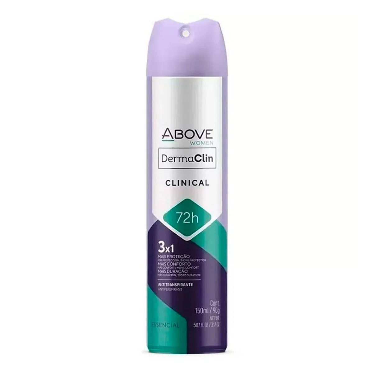 Imagem do produto DESODORANTE AEROSOL ABOVE DERMACLINICAL 72H WOMEN 150ML
