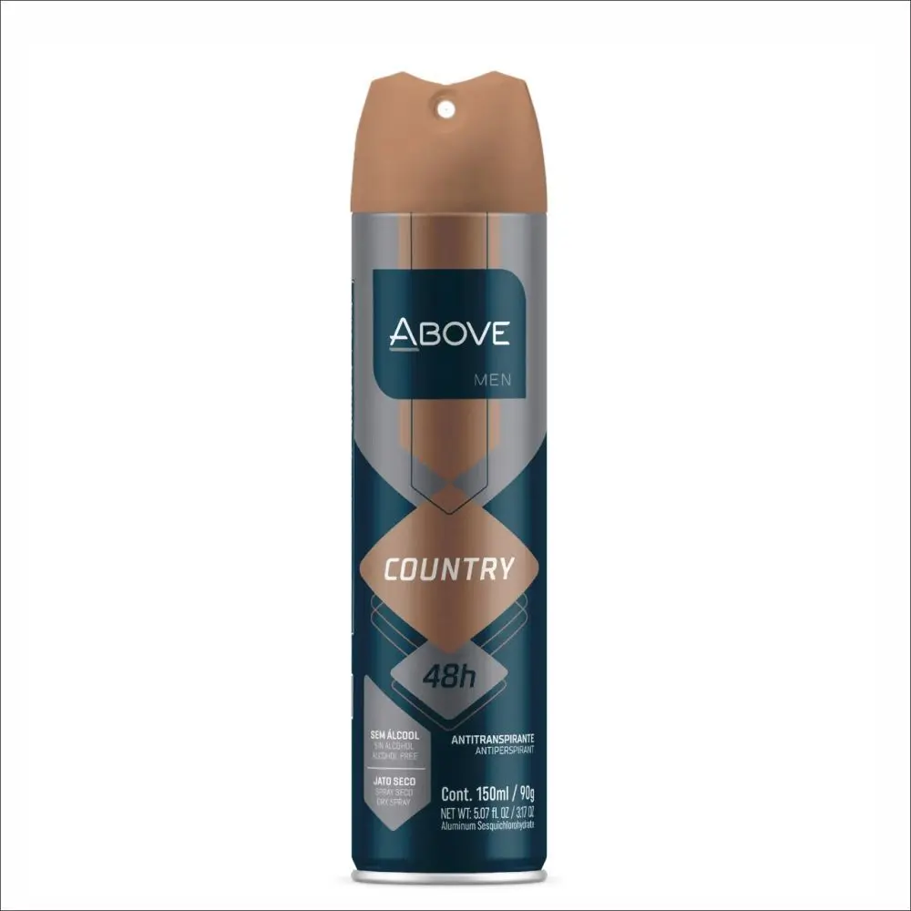 Imagem do produto DESODORANTE AEROSOL ABOVE MEN COUNTRY 150ML