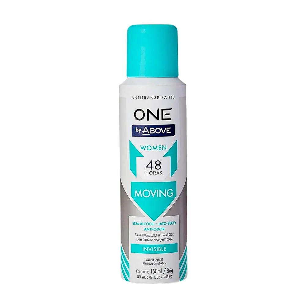 Imagem do produto DESODORANTE AEROSOL ABOVE ONE MOVING 150ML