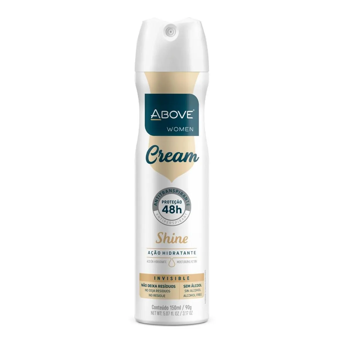 Imagem do produto DESODORANTE AEROSOL ABOVE WOMEN CLINICAL SHINE 150ML