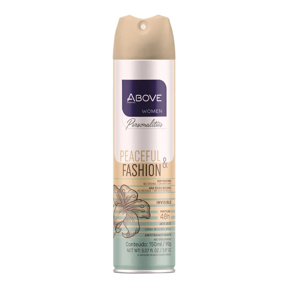 Imagem do produto DESODORANTE AEROSOL ABOVE WOMEN PERSONALITIES FASHION 150ML