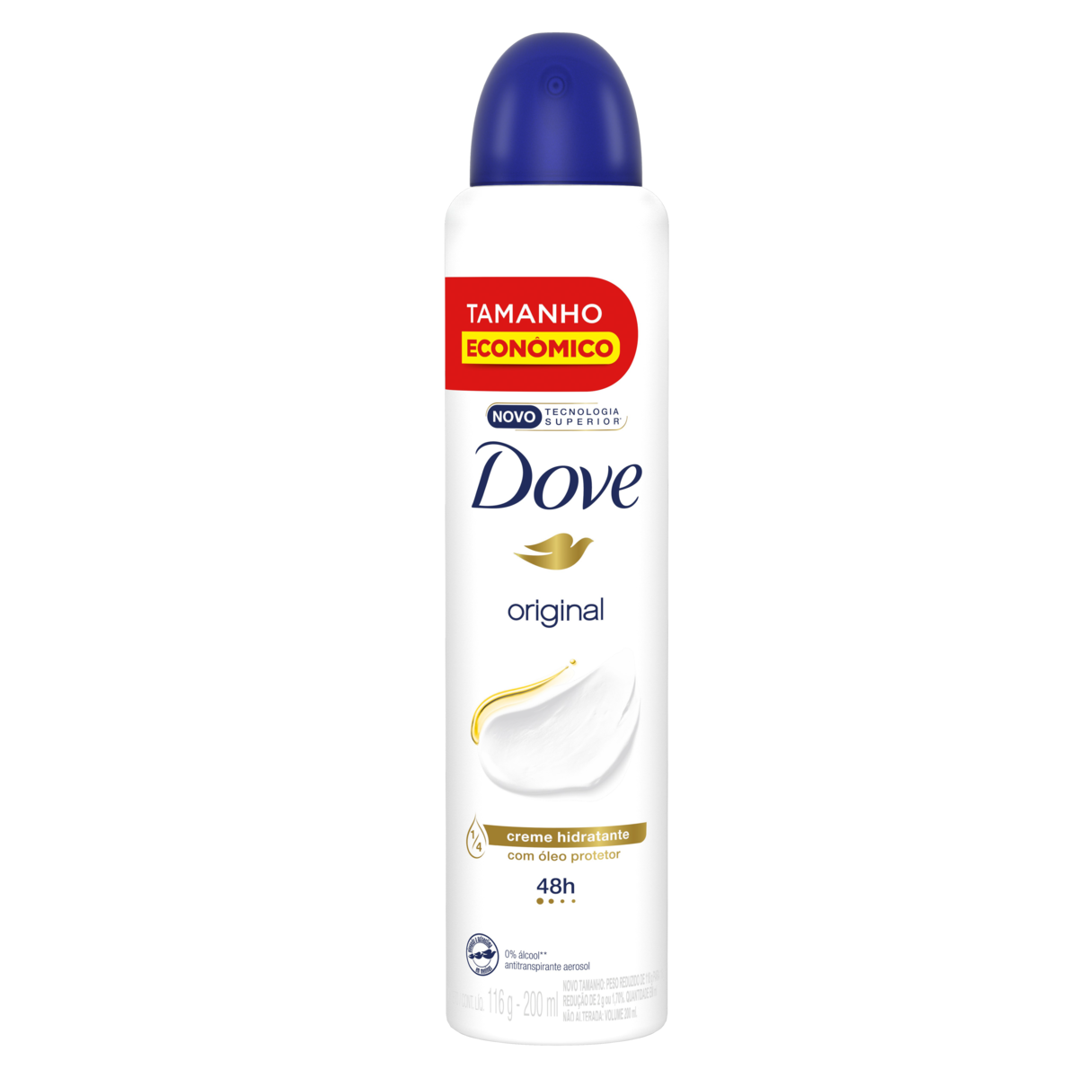 Imagem do produto DESODORANTE AEROSOL DOVE ORIGINAL 150ML