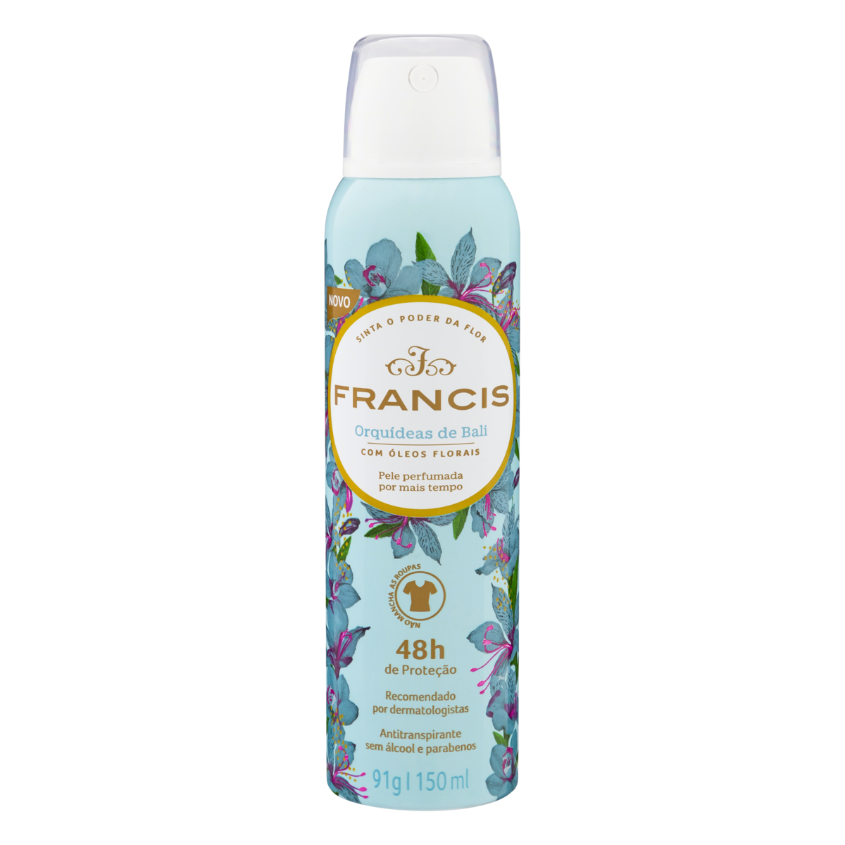 Imagem do produto DESODORANTE AEROSOL FRANCIS CLASSICO AZUL 150ML